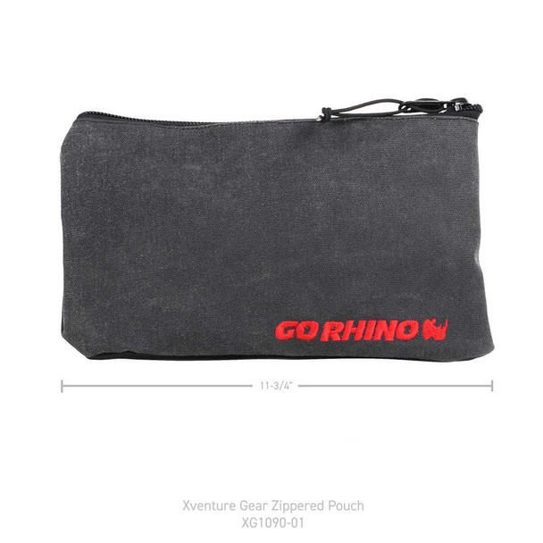 Go Rhino Xventure Recovery Gear Zipped Pouch 7" x 11.5" | Tools Storage Bag Go Rhino Xventure Recovery Gear Zipped Pouch 7" x 11.5" | Tools Storage Bag