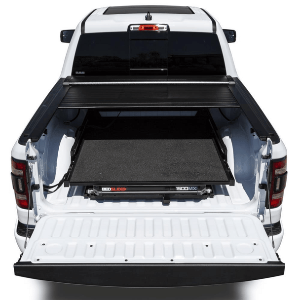 Bedslide 1500 Max Extension (65"x 48") Ute Truck Bed Slide Cargo Organiser | Black Edition Bedslide 1500 Max Extension (65"x 48") Ute Truck Bed Slide Cargo Organiser | Black Edition