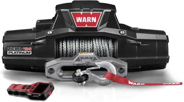 WARN ZEON 12-S Platinum Electric Winch | 95960 | 12000lbs Spydura Pro Synthetic Rope | Hawse Fairlead WARN ZEON 12-S Platinum Electric Winch | 95960 | 12000lbs Spydura Pro Synthetic Rope | Hawse Fairlead