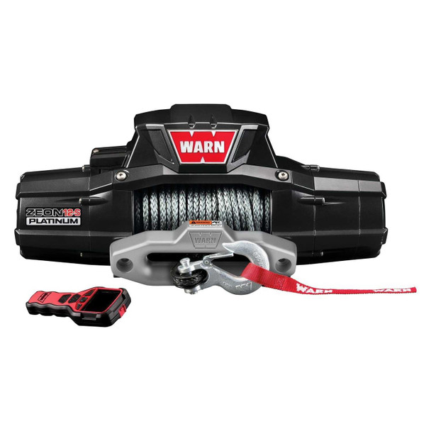 WARN ZEON 12-S Platinum Electric Winch | 95960 | 12000lbs Spydura Pro Synthetic Rope | Hawse Fairlead WARN ZEON 12-S Platinum Electric Winch | 95960 | 12000lbs Spydura Pro Synthetic Rope | Hawse Fairlead