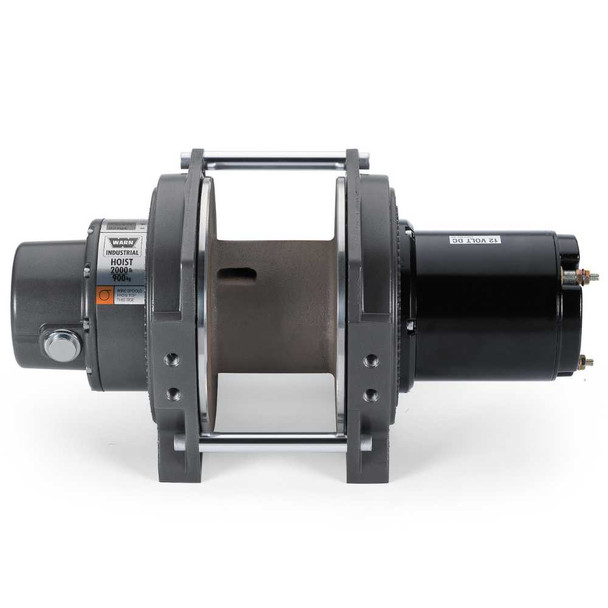 WARN DC2000 12V Electric Industrial Hoist, Large Frame - 70469 WARN DC2000 12V Electric Industrial Hoist, Large Frame - 70469