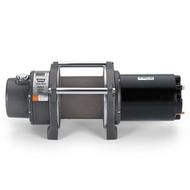 WARN DC2000 12V Electric Industrial Hoist, Mid-Frame - 63899