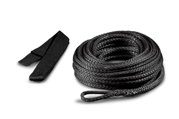 WARN 50' X7/32" Synthetic Rope Conversion Kit with Roller Fairlead - 77835