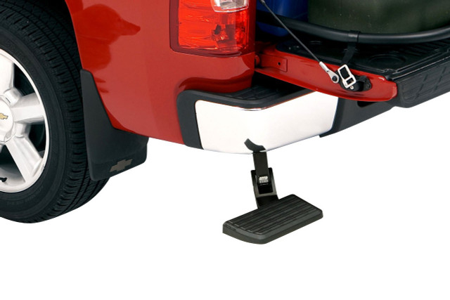 AMP Research BedStep Retractable Flip Down Rear Bumper Step | Fits RAM 1500 DS