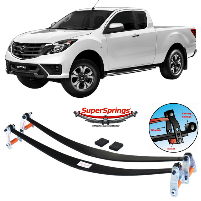 SuperSprings Self-levelling Suspension Stabiliser | Fits Mazda BT-50 06/2020 on