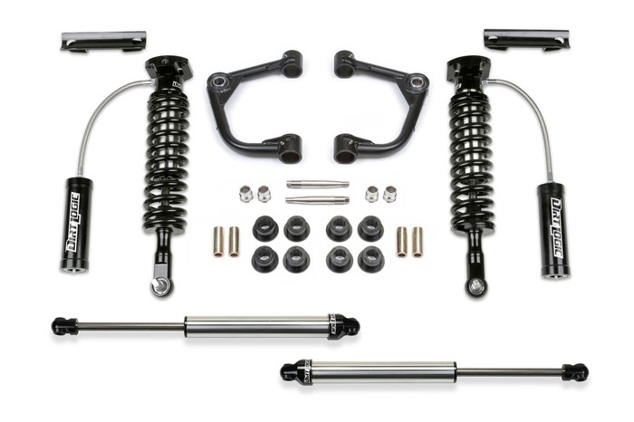 Fabtech 2" Uniball Lift Kit w/Front Dirt Logic 2.5 Resi Coilovers & Rear Dirt Logic 2.25 Shocks | FORD F-150