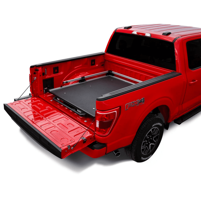 Bedslide 1000 Classic 75" x 48" Ute Bed Slide Cargo Organizer | Silver Edition