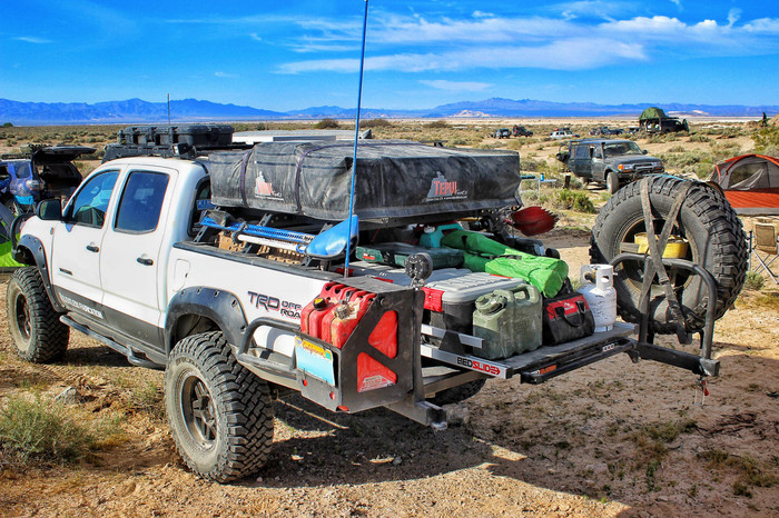 Bedslide 1000 Classic 75" x 48" Ute Bed Slide Cargo Organizer | Silver Edition