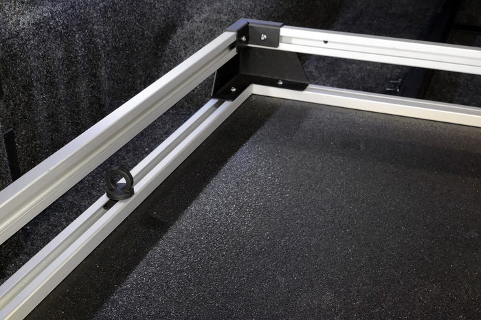 Bedslide 1000 Classic 75" x 48" Ute Bed Slide Cargo Organizer | Silver Edition