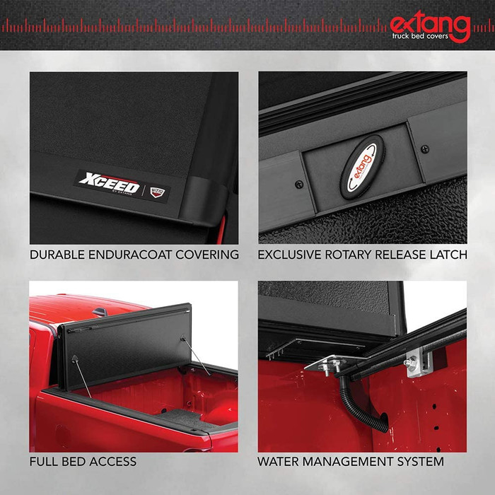 Extang Xceed Aluminium Folding Tonneau Cover | RAM 1500 DS & DT 5'7 w/out RAMBOX