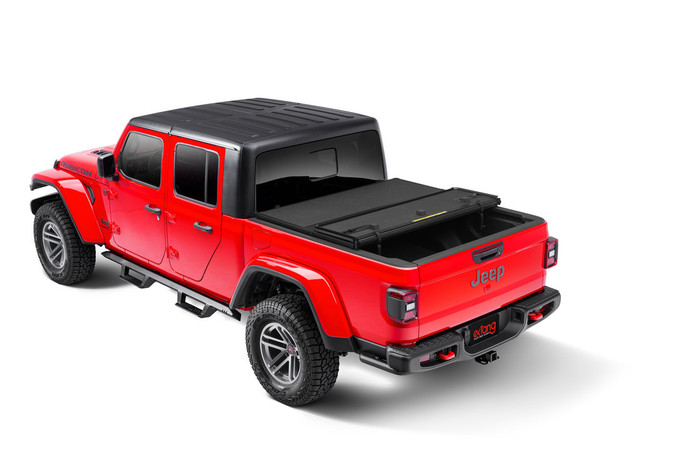 Extang Solid Fold 2.0 Hard Folding Tonneau Cover | Fits Jeep Gladiator w/Trail Rail System (2020+)