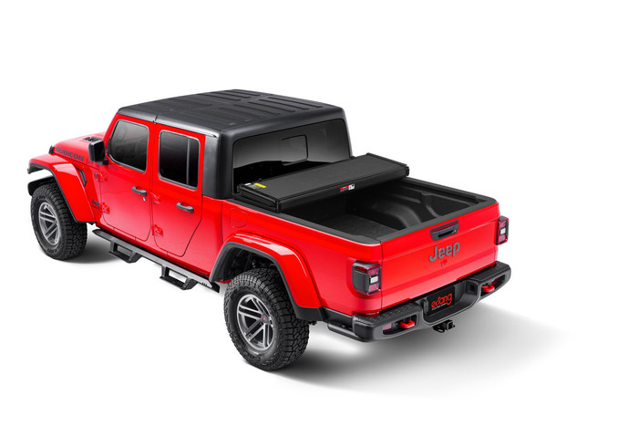 Extang Solid Fold 2.0 Hard Folding Tonneau Cover | Fits Jeep Gladiator w/Trail Rail System (2020+)