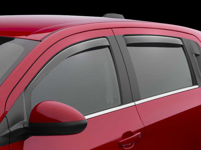WeatherTech Side Window Deflector Kit | RAM 1500 DT Crew Cab (2021+)