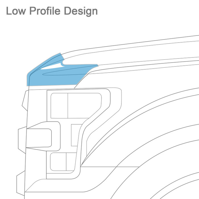 WeatherTech Hood Protector | Ute & Pickup Trucks