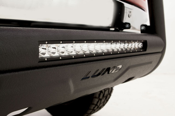 Lund Nudge Bull Bar w/20" LED Light | Fits RAM 2500HD - Black