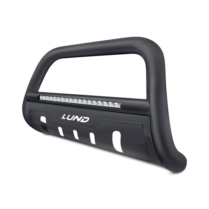Lund Nudge Bull Bar w/20" LED Light | Fits Silverado 1500 LTZ (2019 +) - Black