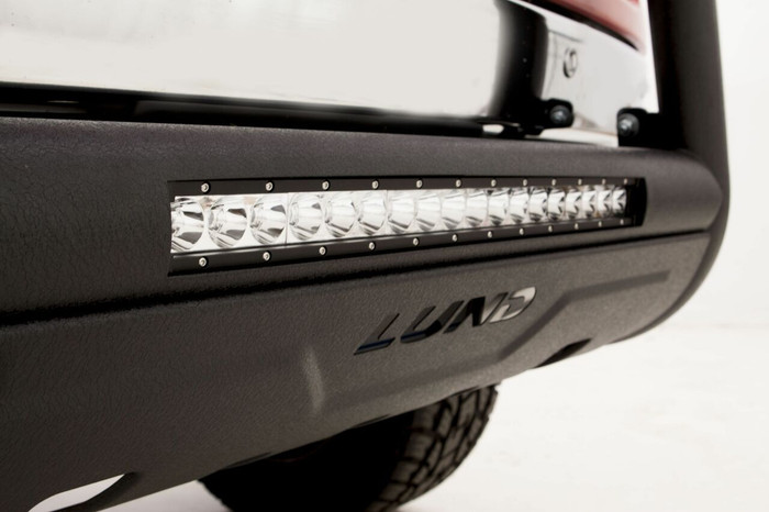 Lund Nudge Bull Bar w/20" LED Light | Fits Silverado 1500 LTZ (2019 +) - Black