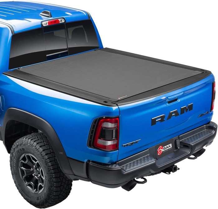 BAK Revolver X4s Hard Rolling Tonneau Cover | Fits RAM 1500/2500HD 6'4" bed w/out RAMBOX