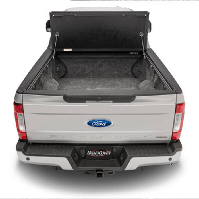 UnderCover Ultra Flex Hard Folding Truck Bed Tonneau Cover | Fits RAM 1500 DT w/RAMBOX