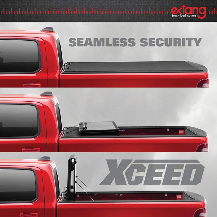 Extang Xceed Aluminium Hard Folding Truck Bed Tonneau Cover | Fits Nissan Navara (2020+)