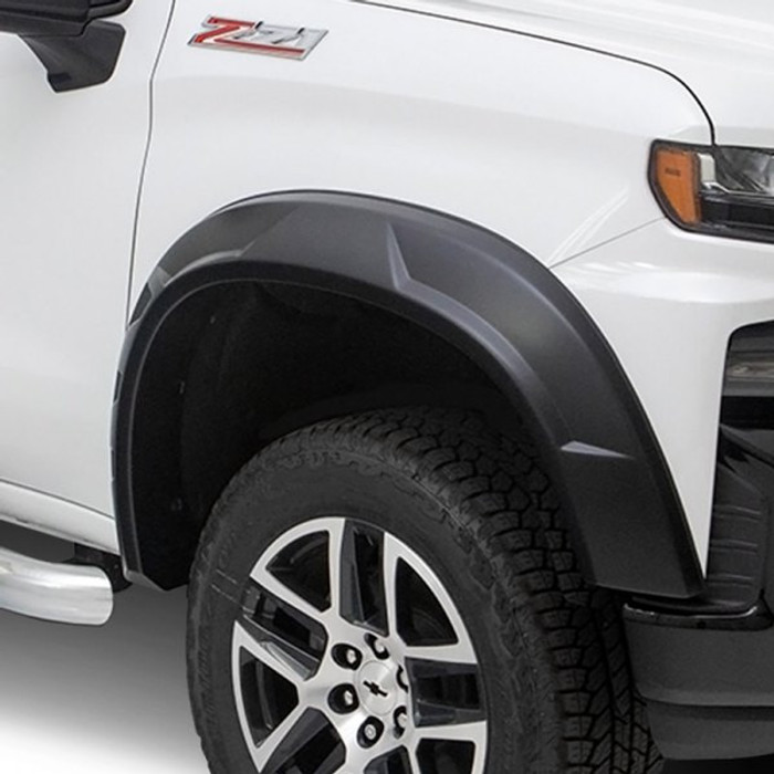 Bushwacker DRT Fender Flares Fits Silverado 1500 ZR1 Crew Cab - Front & Rear (4PC)