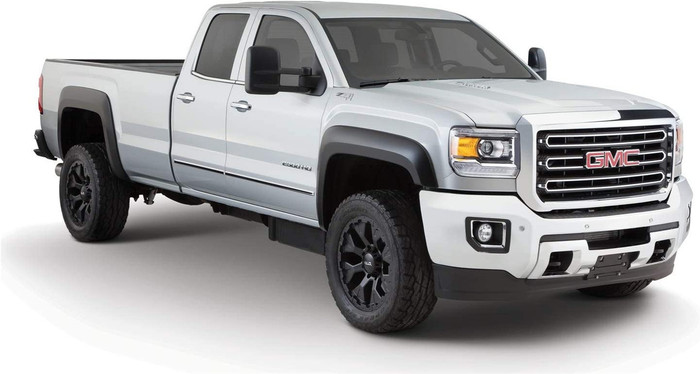 Bushwacker Extend A Fender Style Flares | GMC 2500HD Crew Cab (2020+) | Front & Rear (4pc)