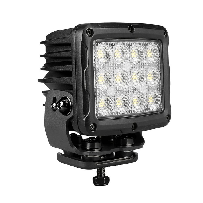 Go Rhino Bright Series LED Lights - Pair of Square 5" Rectangle LED Spot Light Kit