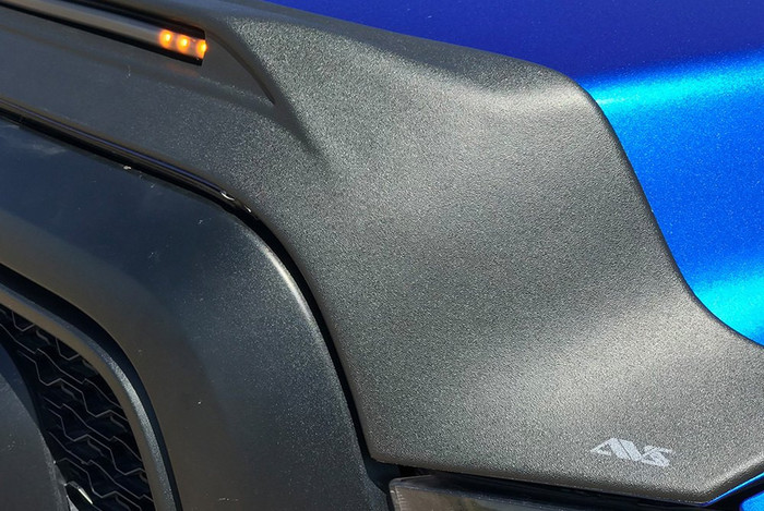 AVS AeroSkin Lightshield Hood Shield Bonnet Protector | RAM 1500 DS | Non-Sports Hood