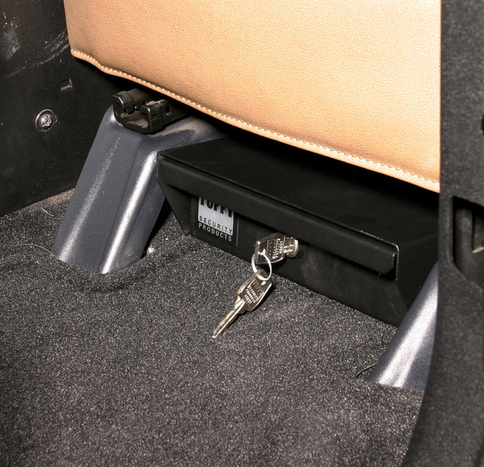 Tuffy Portable Car Safe | Combination / Keyed Lock | Valuables Tote Storage Box