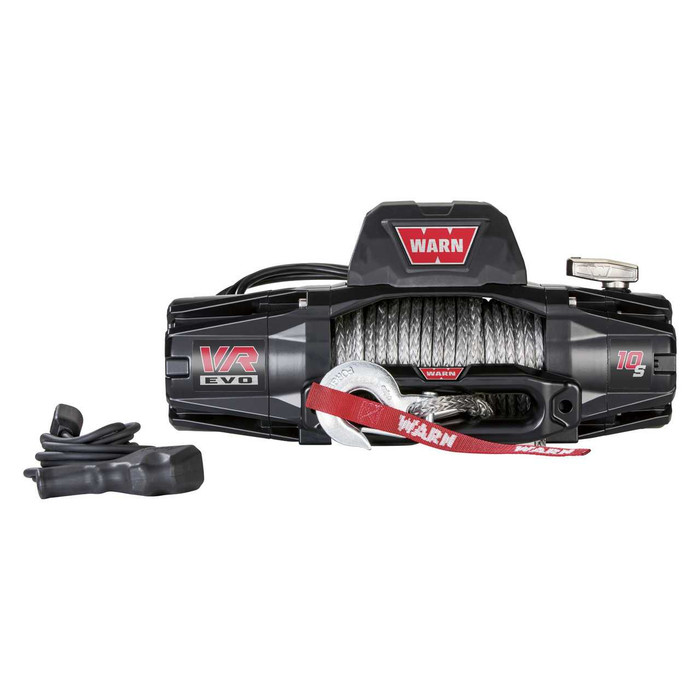 WARN VR EVO 10-S Electric 12V DC Winch Synthetic Rope| 103253 | 4WD 4x4 Off-Road Truck Recovery