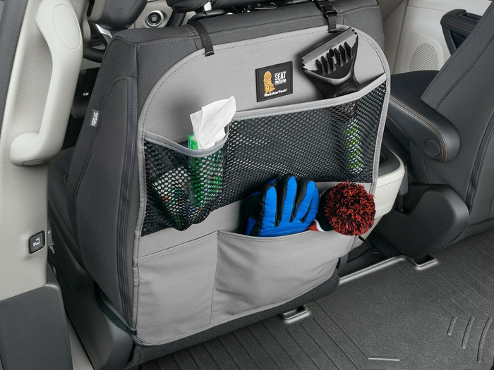 Seat Back Protector | Kick Mat and Organizer for the Back of your Seat