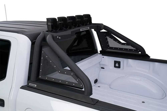 Go Rhino Sport Bar 2.0 with Power Actuated Retractable Light Mount | LDV T-60 Max | Textured Black