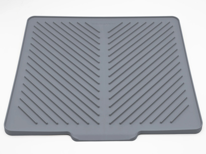 WeatherTech Dish Mat Drain | Drip Dry Dish Drying Mats - Slate