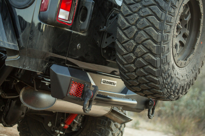 Go Rhino Rockline Spare Tire Relocation Kit | Jeep Wrangler JL