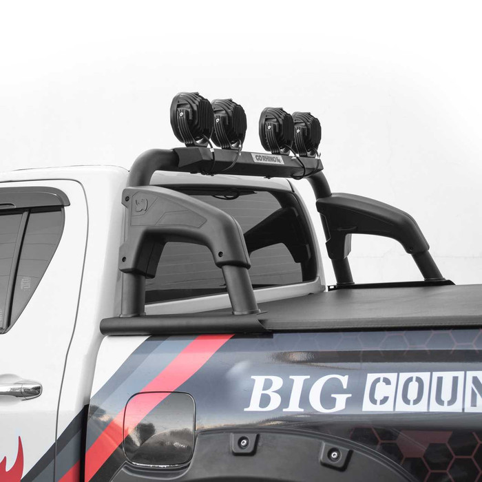 Go Rhino Sport Bar 4.0 - Textured Black | Fits Isuzu D-Max/Mazda BT-50/Toyota Hilux/Nissan Navara