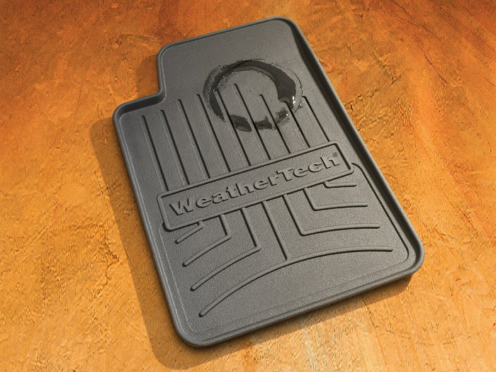 WeatherTech FloorLiner Drink Coasters Floor Mat - 4 Pack | Slip-Resistant | Dishwasher safe