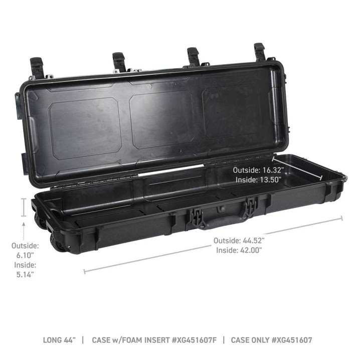 Go Rhino Xventure Hard Shell Gear Case (44" Long) | Rugged Offroad Storage Box