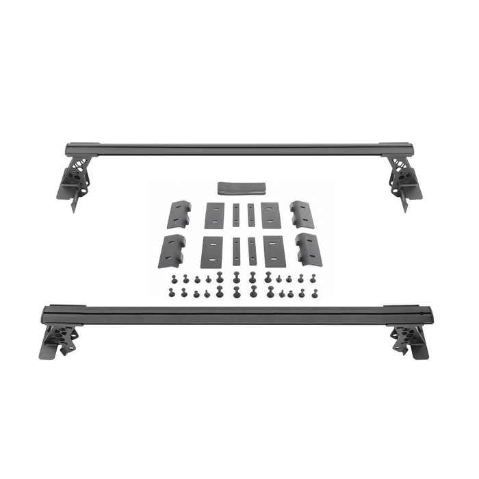 Go Rhino XRS Cross Bars - Truck Bed Rail Kit for Full/Mid Sized Trucks without Tonneau Covers