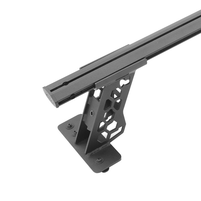 Go Rhino XRS Cross Bars - Bed Rail Kit for Full/Mid Sized Trucks With Tonneau Cover T-Tracks