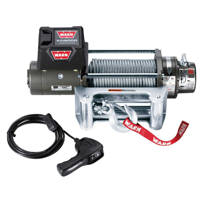 WARN XD9 9000lbs Compact Recovery Electric Winch | 28500 | 12V Steel Wire Rope
