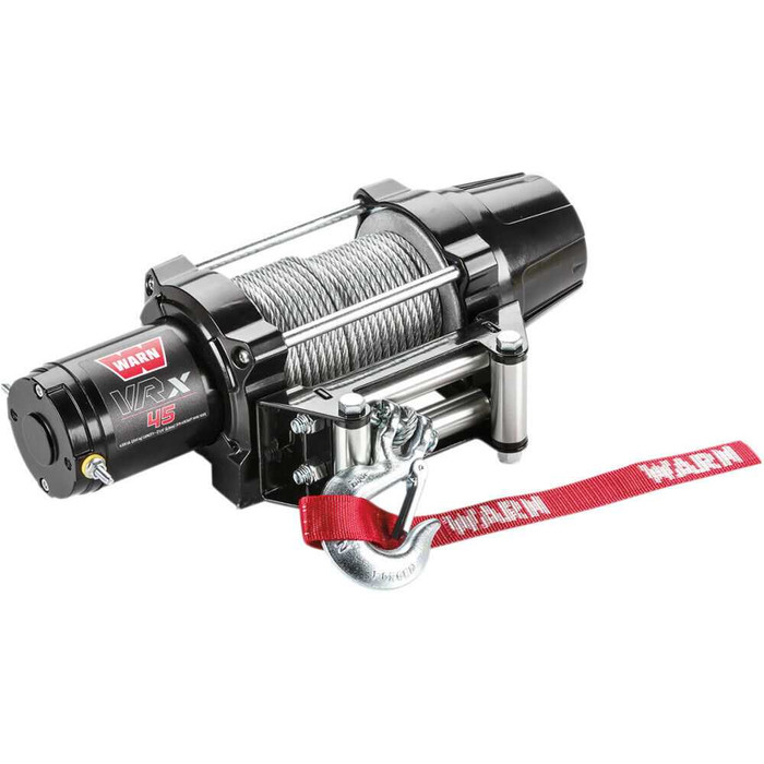 WARN VRX 45 ATV UTV Powersports Electric Winch 4500 lb 12V | 101045 | Steel Rope & Roller Fairlead