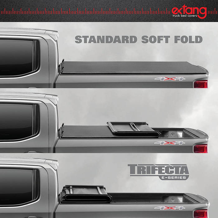 Extang Trifecta E-Series Soft Folding Tonneau Cover | Fits Ford F-150 5'5" Bed (2021+)