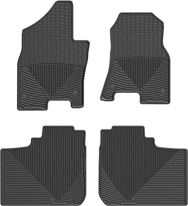 WeatherTech All-Weather Interior Floor Mats | 1st & 2nd Row Protection | Fits RAM 1500 DT Crew Cab