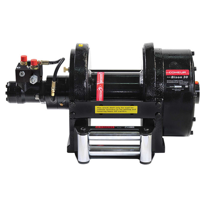 COMEUP Bison 30 | 30,000 lb / 13.6 Tonnes Hydraulic Recovery Winch - PN 683030 (Std. drum)