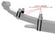 RidePro ZL7809 Leaf Spring Extra Heavy Loads (700kg to GVM) 8+2 Leaf 50mm Lift | Fits Toyota Landcruiser 78, 79 Series