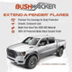 Bushwacker Extend A Fender Flares Fits RAM 1500 DT Crew Cab - Front & Rear (4PC)