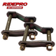 RidePro ZU5812 Rear Suspension Greasable Shackles (PR) | Fits Nissan Navara D40 (11/2005 - 2015)