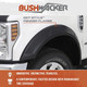 Bushwacker DRT Fender Flares Fits RAM 1500 DT Crew Cab - Front & Rear (4PC)