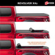 BAK Revolver X4s Hard Rolling Tonneau Cover | Fits Ford F-150 Super Crew (6'5)