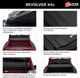 BAK Revolver X4s Hard Rolling Tonneau Cover | Fits RAM 1500/2500HD 6'4" bed w/out RAMBOX